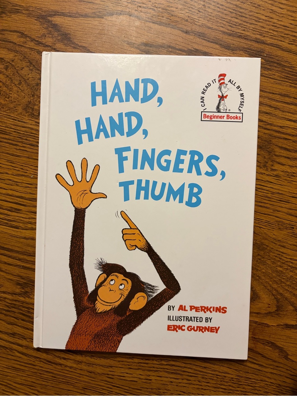 Hand, Hand, Fingers, Thumb by Al Perkins - White/Cream Cover